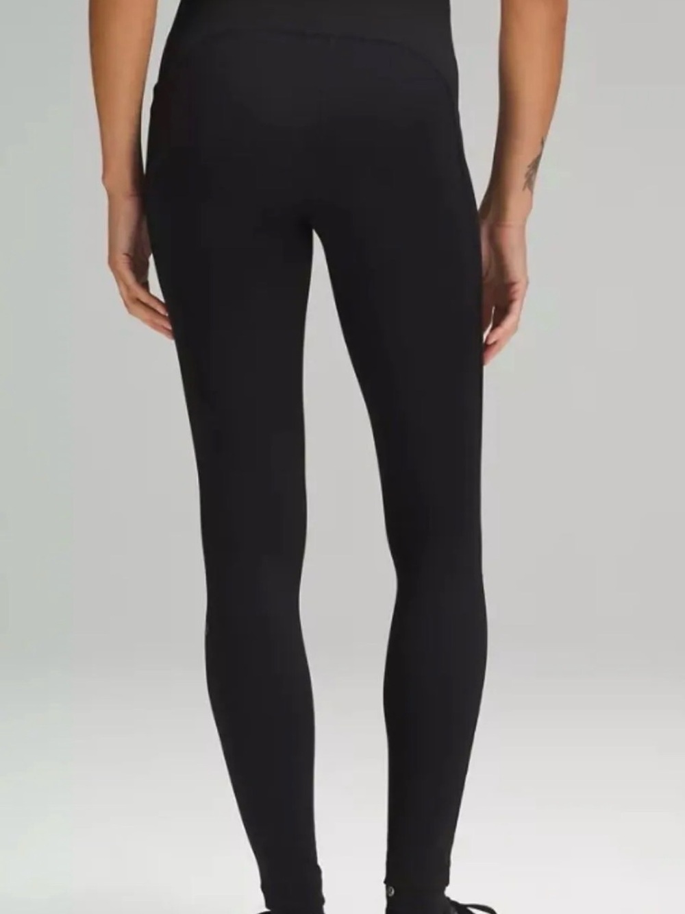 Lululemon Speed Up Tight 28" Black Reflective Running Leggings Size 8